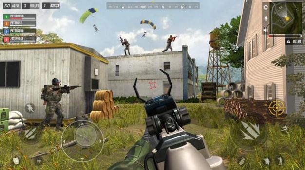 危險槍戰(zhàn)不可能的任務(wù)游戲中文版(Fps Shooting Mission Gun Games)截圖1