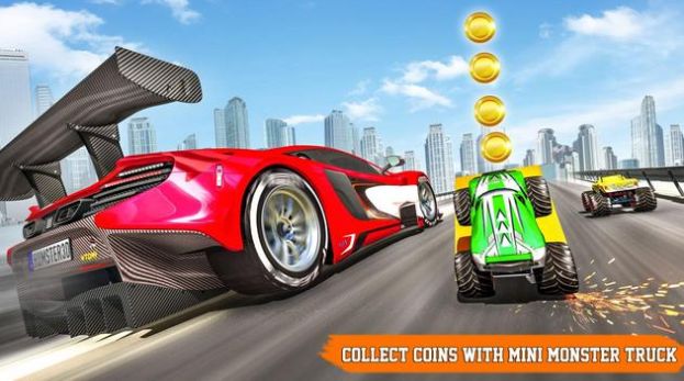 玩具汽車特技GT賽車游戲安卓版（Toy Car Stunt Games）截圖3