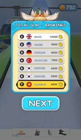 耳光跑酷挑戰(zhàn)游戲版（Slap Run Challenge）截圖1