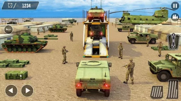 美國軍隊卡車運輸模擬器游戲最新版截圖1