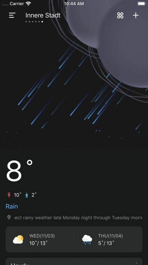 實(shí)時(shí)天氣預(yù)報(bào)app安卓版截圖1