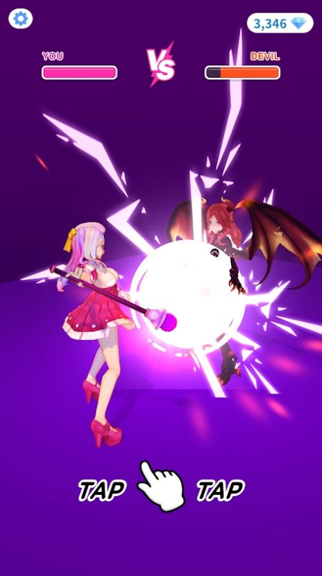 魔法少女奔跑游戲安卓版截圖3