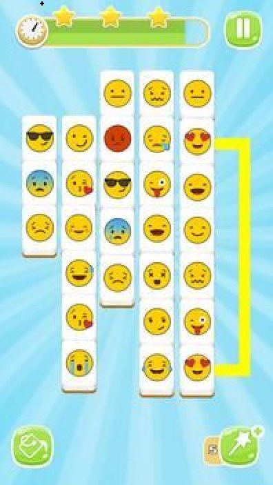 表情符号链接笑脸游戏安卓版下载（Emoji link the smile game）截图2: