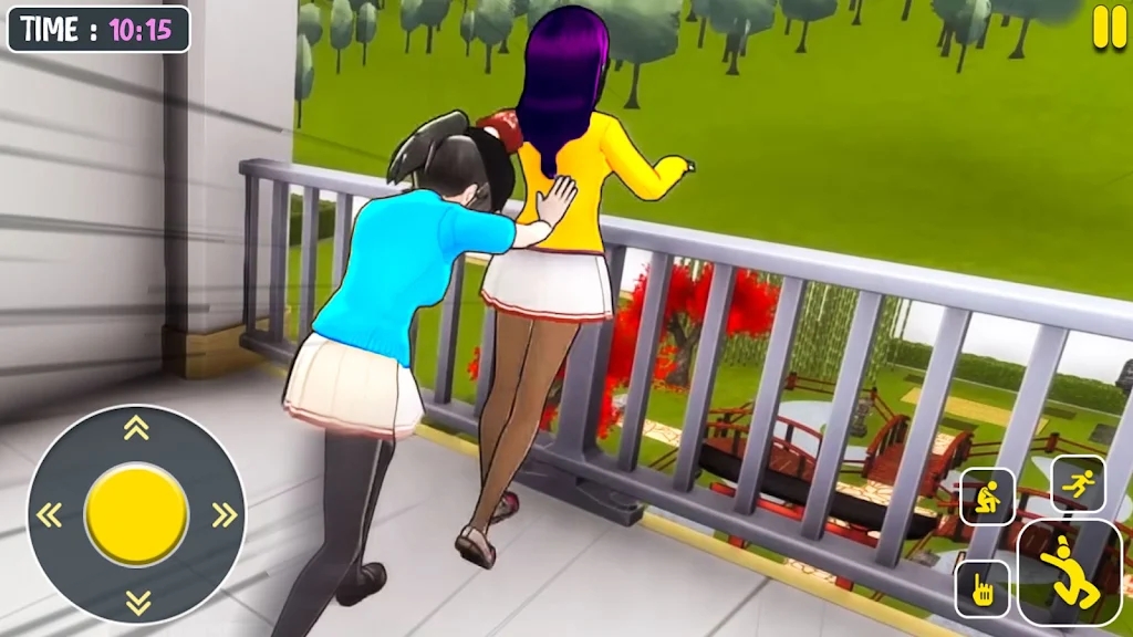 櫻花少女高中模擬3D游戲版（Sakura Girl High School Sim 3D）截圖3