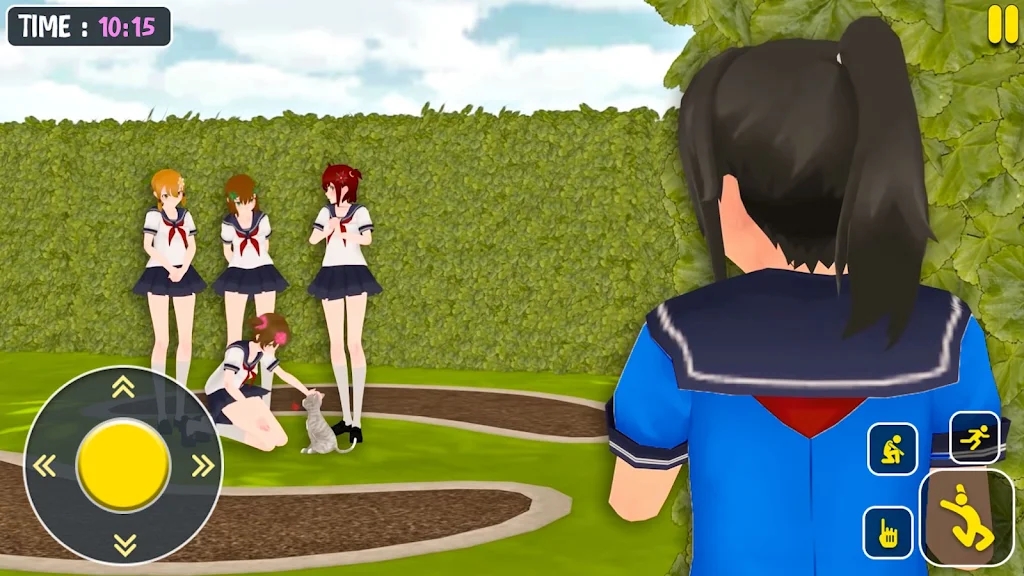 櫻花少女高中模擬3D游戲版（Sakura Girl High School Sim 3D）截圖1