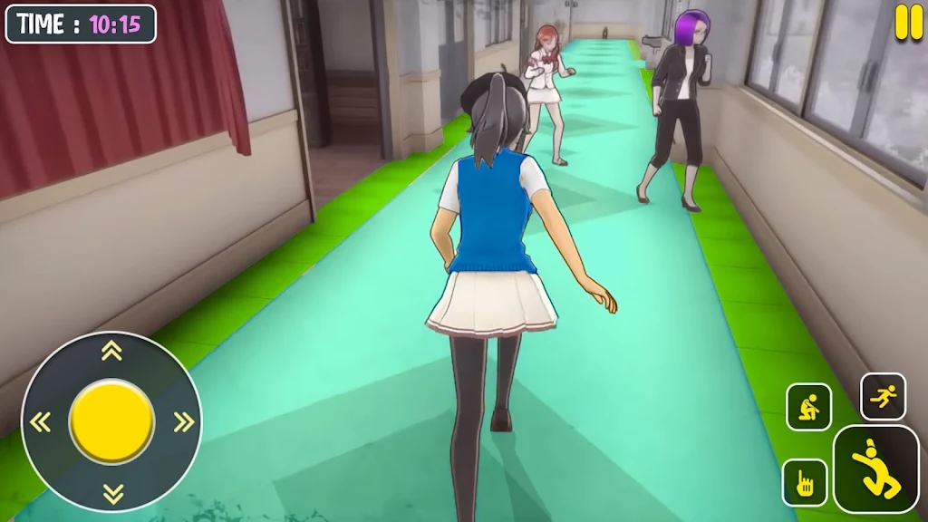 櫻花少女高中模擬3D游戲版（Sakura Girl High School Sim 3D）截圖4