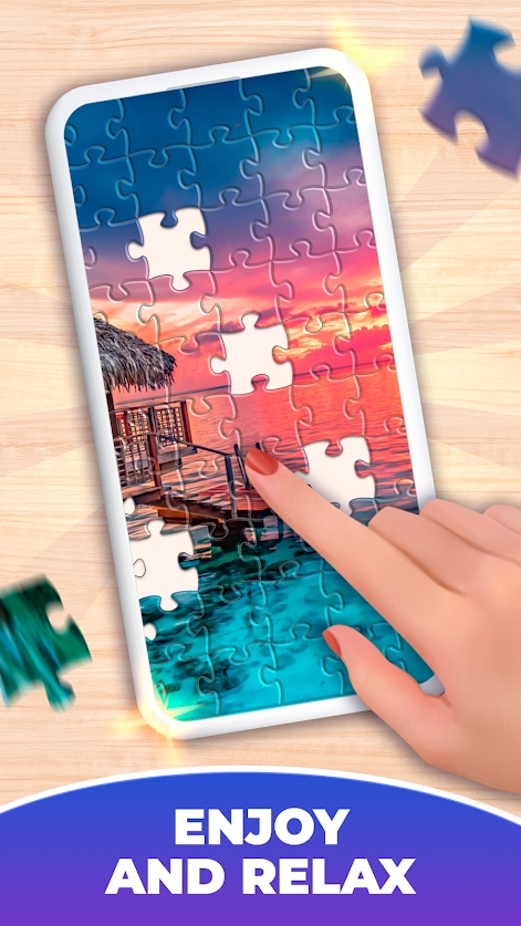 拼圖收集拼圖游戲中文版（JigsawPuzzle）截圖1