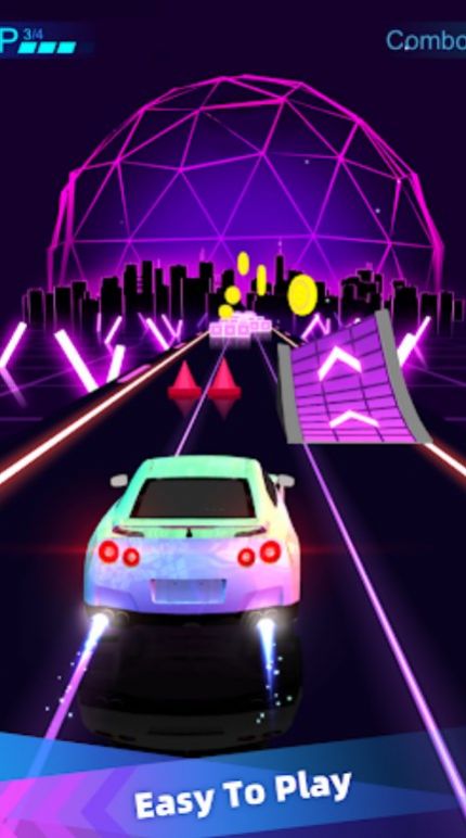 音樂(lè)GT賽車游戲版截圖1