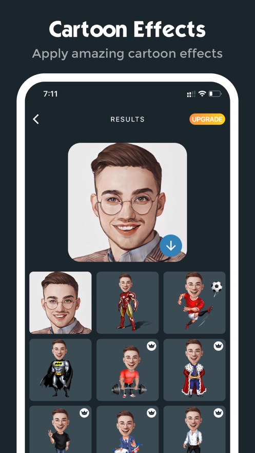 Cartoonize照片編輯app手機版截圖4