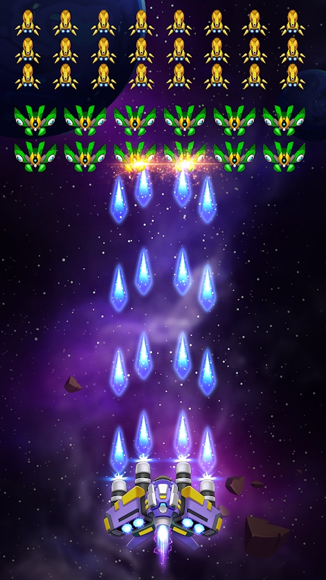 銀河入侵者太空攻擊游戲（Galaxy Invader Space Attack）截圖1