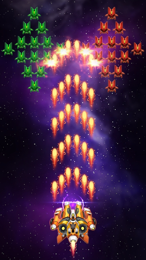 銀河入侵者太空攻擊游戲（Galaxy Invader Space Attack）截圖3