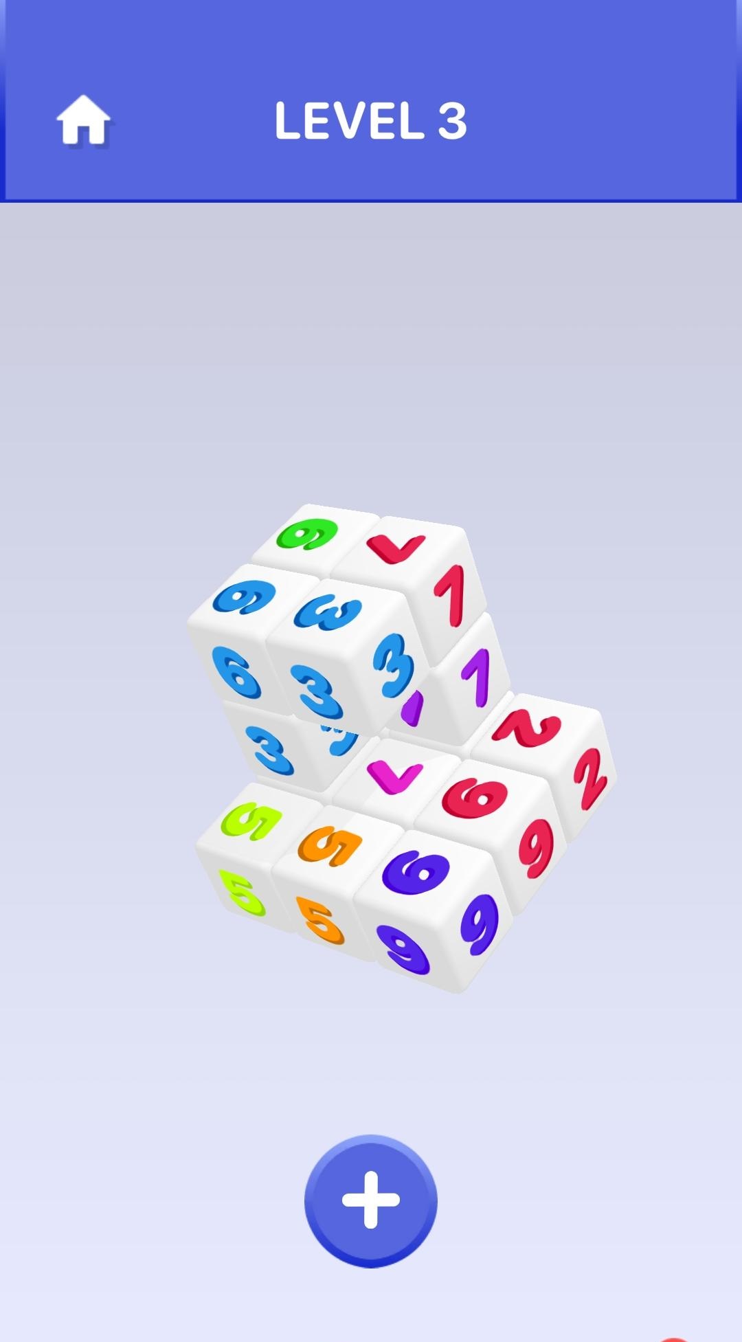 數(shù)學(xué)3D魔方游戲安卓版（Cube Math 3D）截圖3
