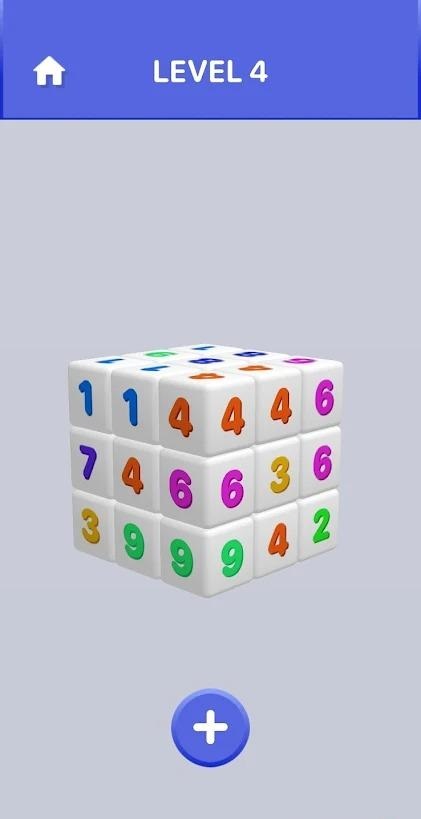 數(shù)學(xué)3D魔方游戲安卓版（Cube Math 3D）截圖1