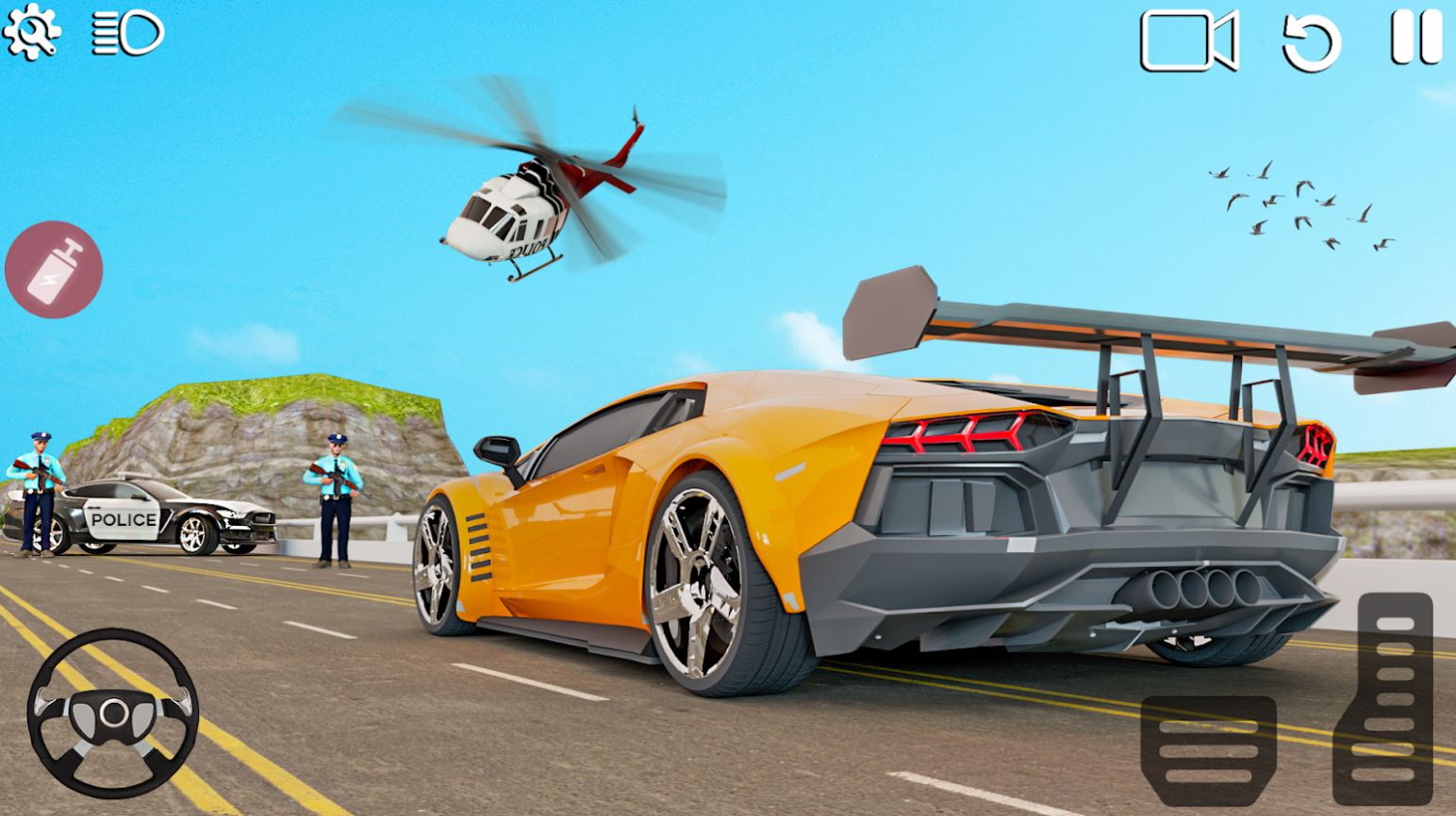 警車特技司機(jī)游戲手機(jī)版最新版截圖1