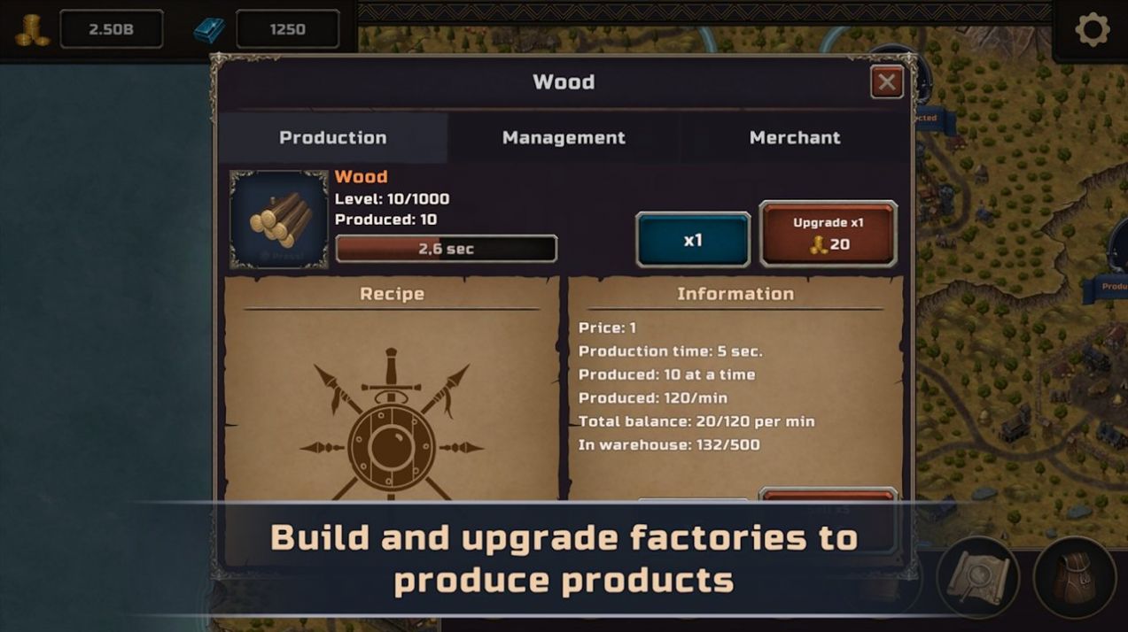 閑置帝國(guó)大亨游戲中文版（Idle Crafting Empire Tycoon）截圖2