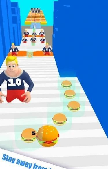 漢堡滑翔游戲中文版（Burger Gliding）截圖3