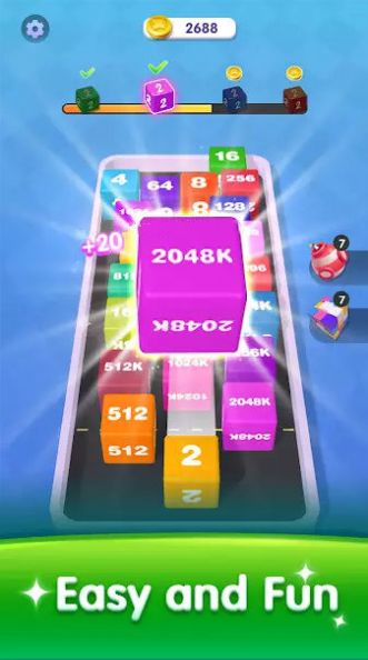 2048幸運(yùn)魔方游戲版截圖3