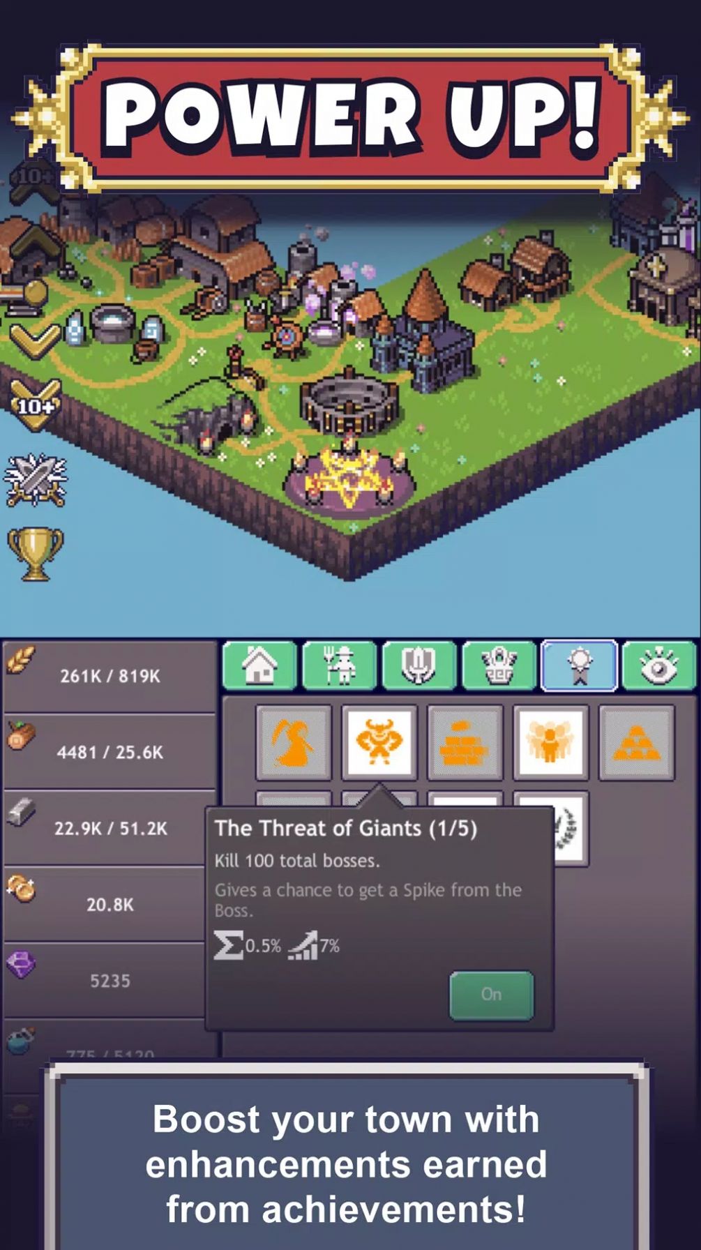 洞穴英雄閑置地牢游戲中文版（Cave Heroes Idle Dungeon Crawler）截圖2