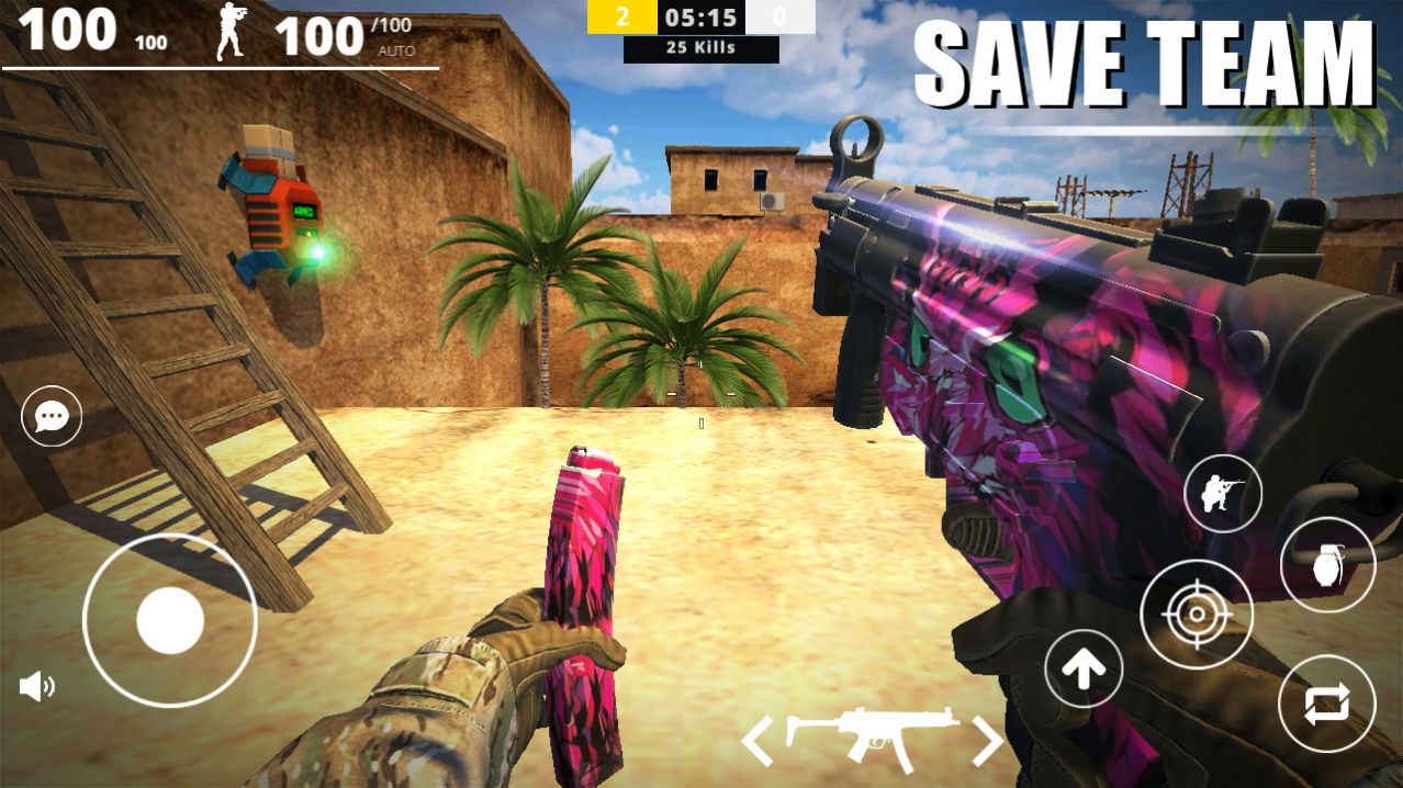 射擊行動代號獵鷹游戲最新版（Strike Force Online FPS）截圖1