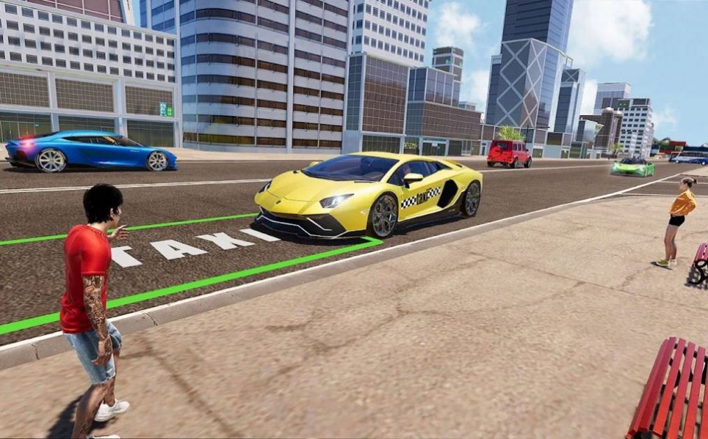 瘋狂汽車(chē)模擬器游戲中文版（Epic Car Driving Games Racing）截圖4