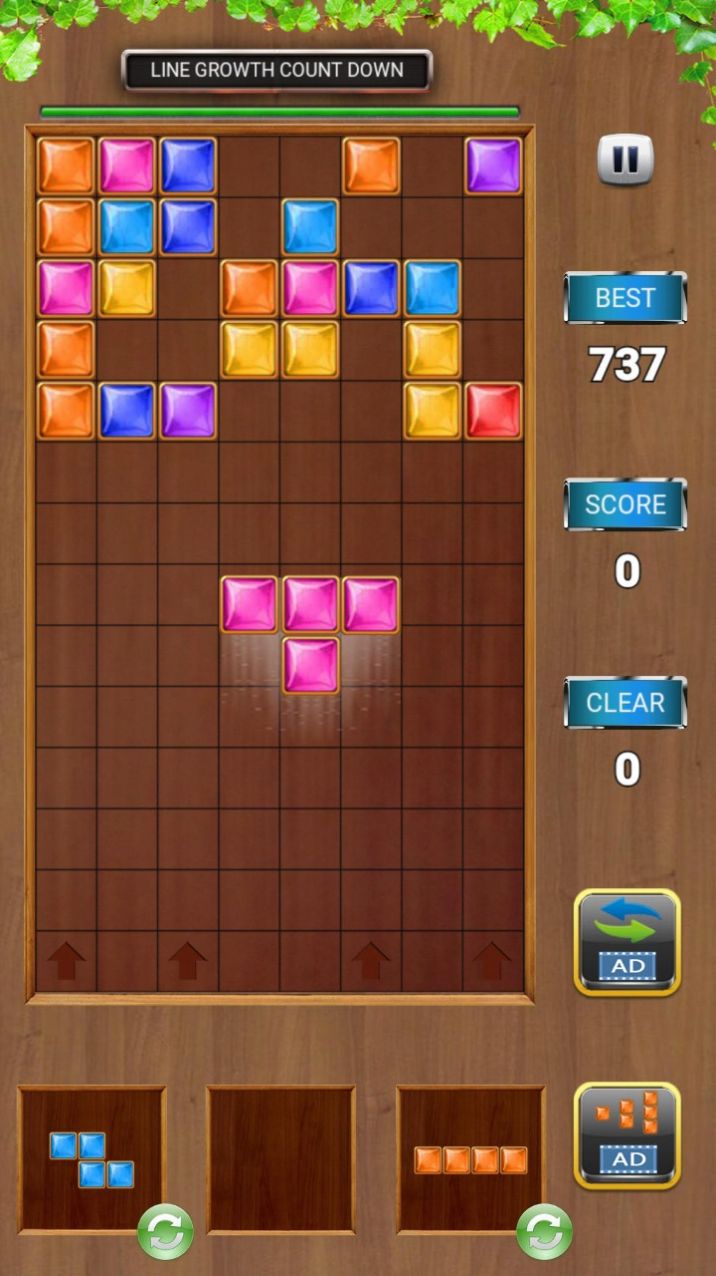 宝石方块拼图射击游戏最新版（Jewel Block Puzzle Shooting）截图4: