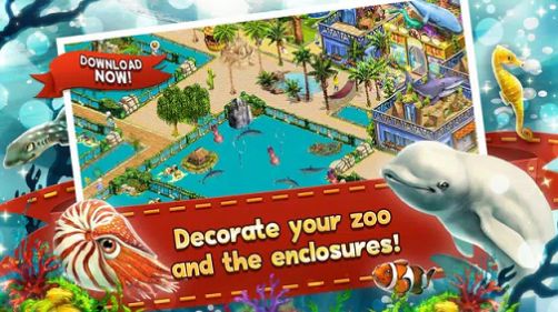 我的自由動(dòng)物園游戲中文版(My Free Zoo)截圖3