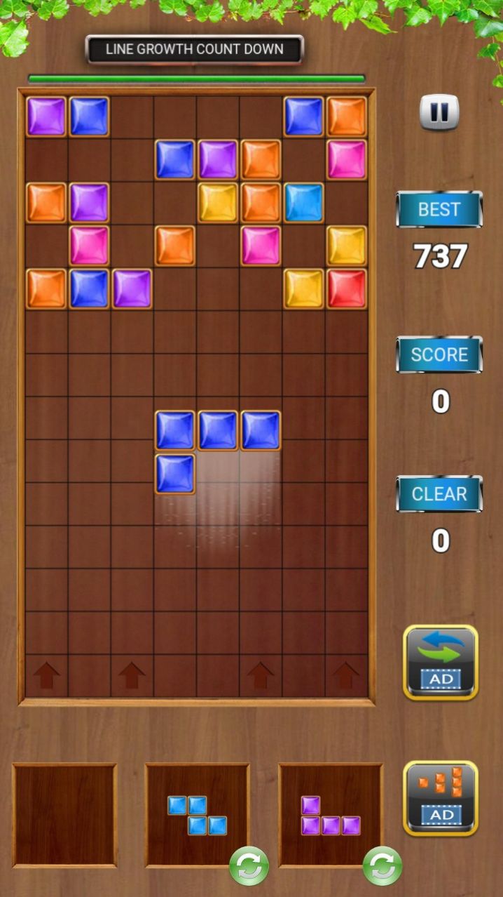 宝石方块拼图射击游戏最新版（Jewel Block Puzzle Shooting）截图5: