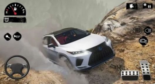 雷克薩斯越野車駕駛游戲中文版（Lexus car offroad Drive）截圖1