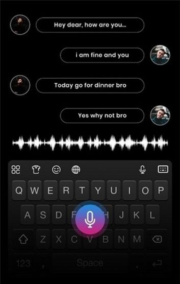 iOS Keyboard安卓仿ios鍵盤美化包app安卓版截圖1