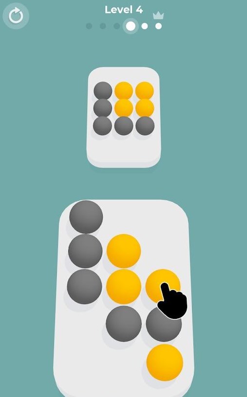跳棋球游戲安卓版（Hop The Balls）截圖4