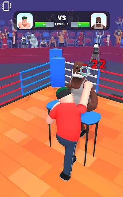 布娃娃單手拳擊賽游戲中文版（Ragdoll Boxer）截圖1