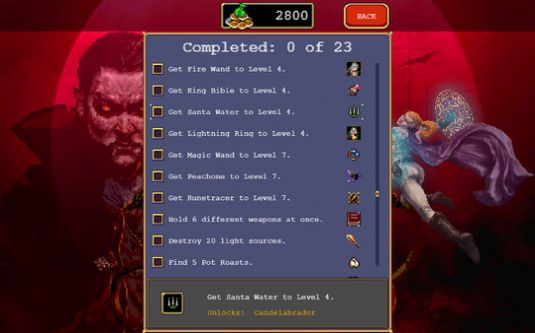 吸血鬼幸存者蘿卜豆手機(jī)版漢化最新版（vampire survivors）截圖3