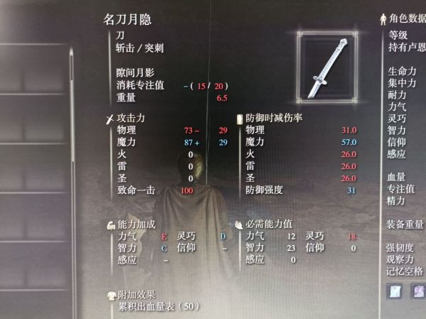 艾爾登法環(huán)名刀月隱戰(zhàn)技怎么用？名刀月隱戰(zhàn)技釋放攻略