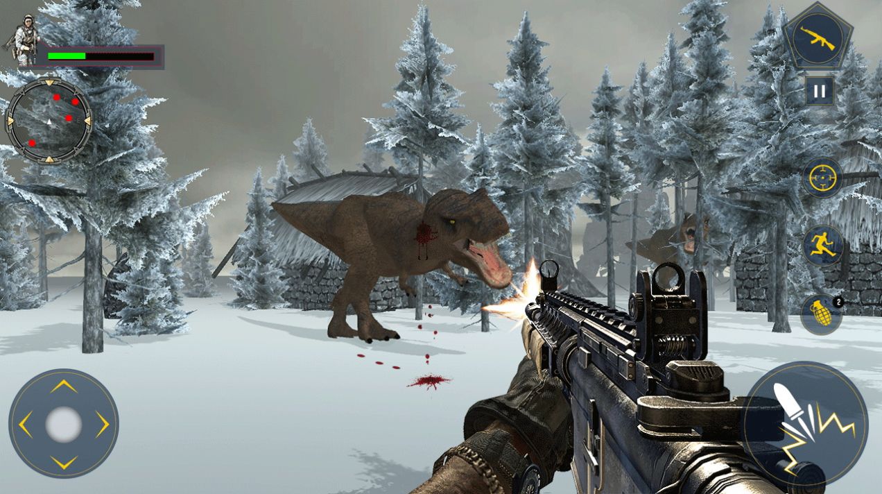 恐龍獵人致命殺手游戲中文版(DinoSaurs Hunting)截圖3
