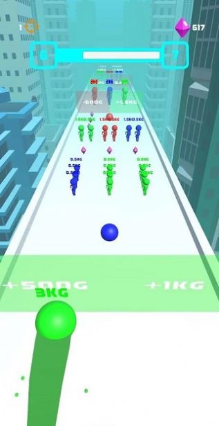 抖音質(zhì)量滾球小游戲最新版（Roll N Smash）截圖2