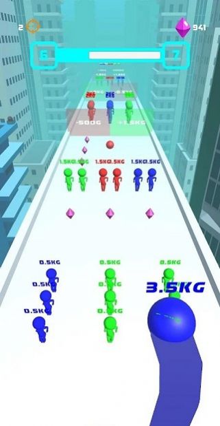 抖音質(zhì)量滾球小游戲最新版（Roll N Smash）截圖4
