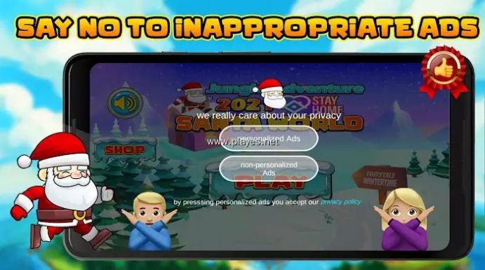 圣誕老人世界叢林冒險(xiǎn)游戲版（Santa World Jungle Adventure）截圖3