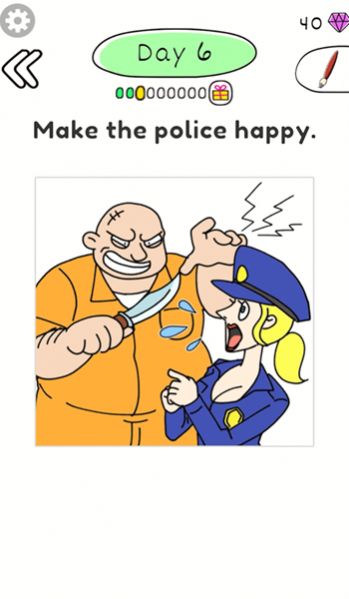 開心警察畫畫游戲安卓最新版截圖1