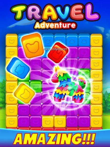 多彩方塊消消消游戲最新版（Travel Adventure）截圖2