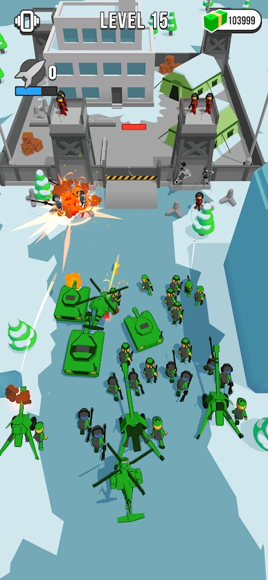 史詩般的軍隊沖突游戲安卓版（Epic Army Clash）截圖6