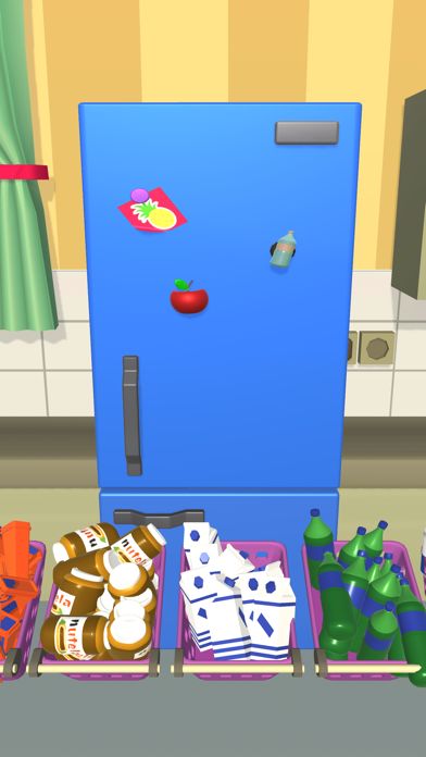 冰箱陳列室小游戲下載安裝最新版(Fill The Fridge)截圖1