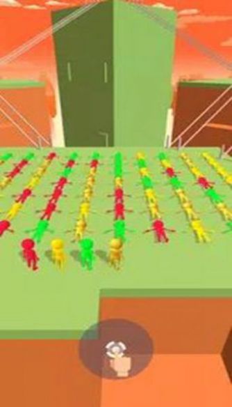 火柴人人群搭建比賽游戲版（Human Bridge Race）截圖2