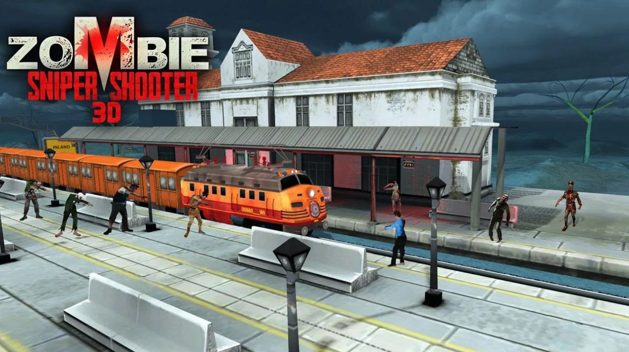 僵尸狙擊手射擊生存戰(zhàn)爭(zhēng)游戲版（Zombie Sniper Shooting 3D）截圖3