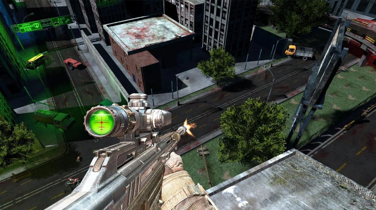 僵尸狙擊手射擊生存戰(zhàn)爭(zhēng)游戲版（Zombie Sniper Shooting 3D）截圖6