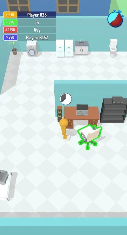 火柴人搬家比賽游戲安卓版（Fully Packed - Stickman contest）截圖1