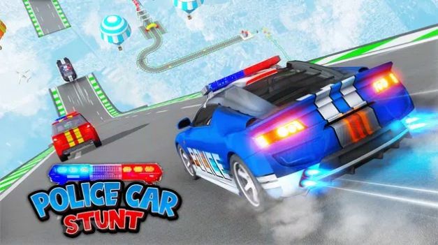 瘋狂警車特技駕駛3D游戲安卓版截圖4
