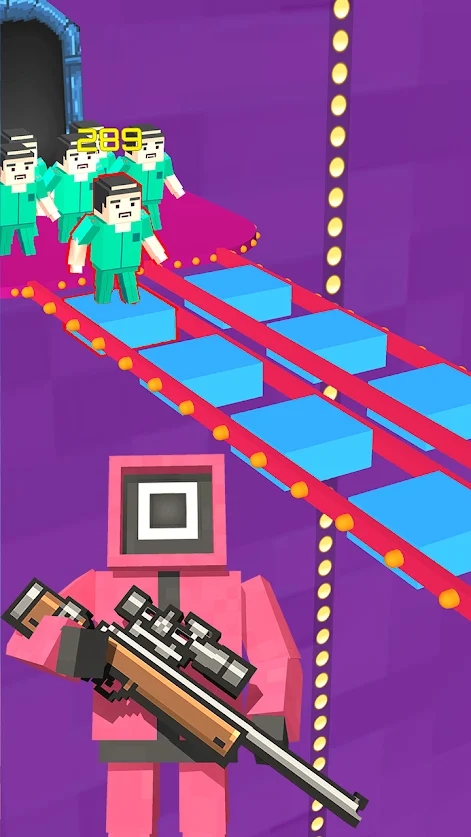 魷魚狙擊手游戲手機版（Squid Game Sniper Shooting）截圖4