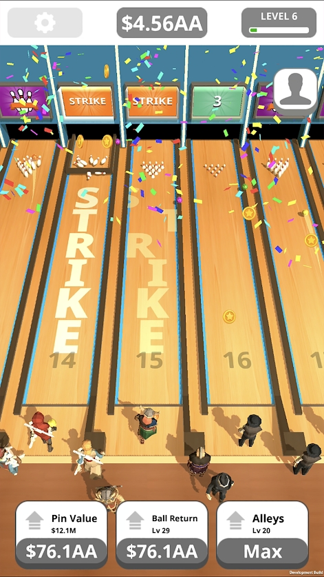 空投保齡球游戲中文版（Idle Bowling）截圖2