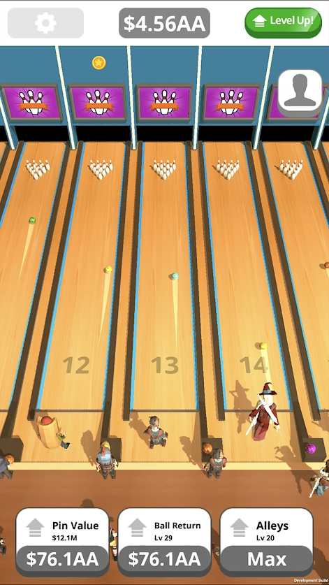 空投保齡球游戲中文版（Idle Bowling）截圖4