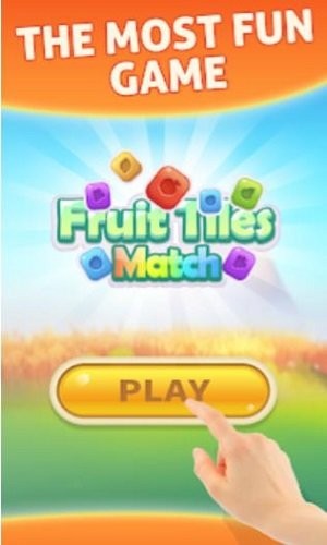 水果瓷磚匹配游戲安卓版（Fruit Tiles Match）截圖1